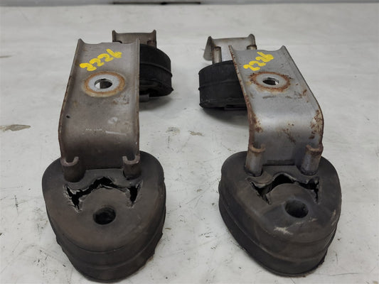 Used OEM 2005-2013 CORVETTE C6 EXHAUST MUFFLER HANGER BRACKETS SET OF, actual item photo 2