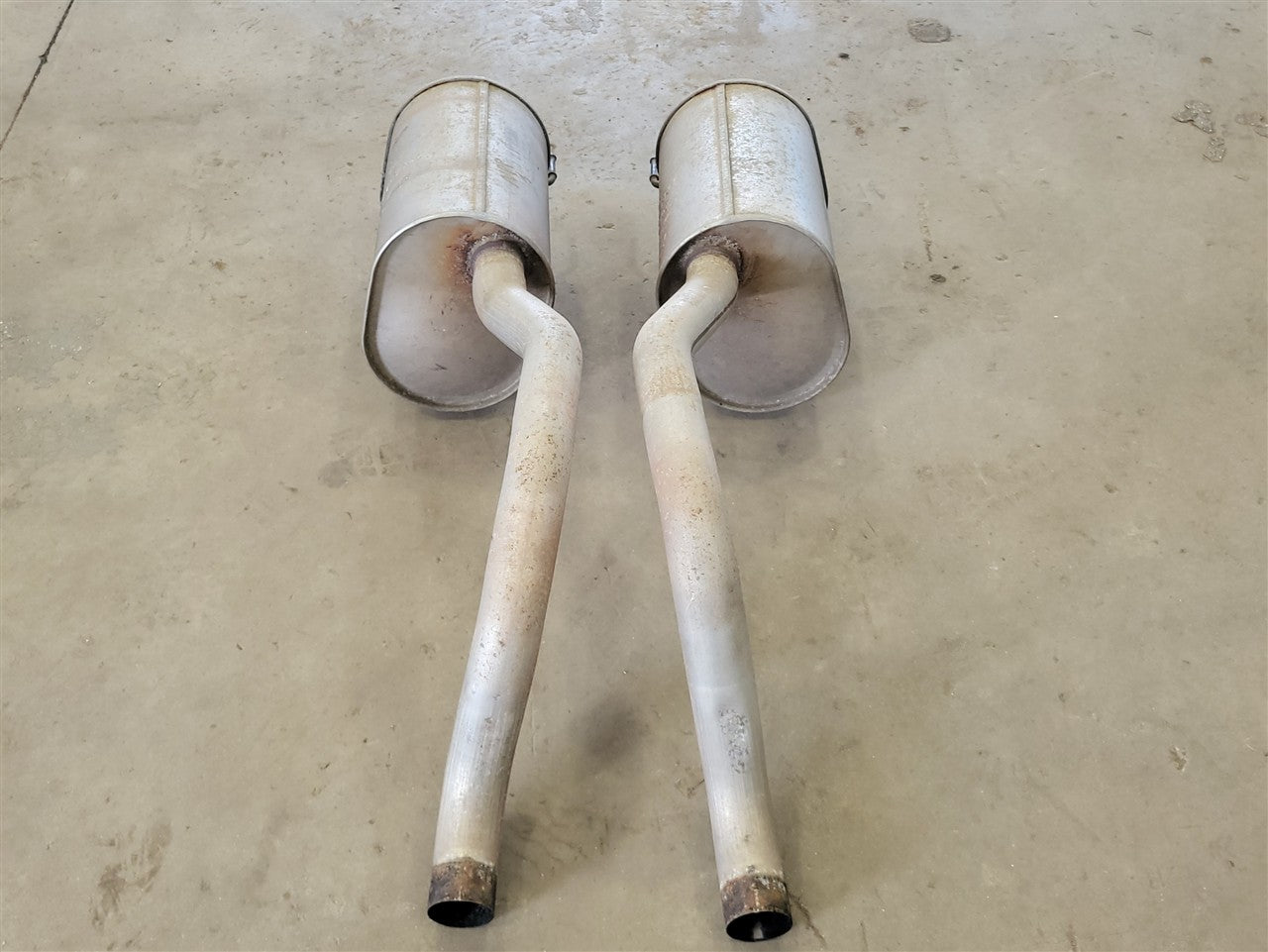 Used OEM 2005-2013 CORVETTE C6 OEM NPP BI-MODE EXHAUST MUFFLERS 2 5, actual item photo 7