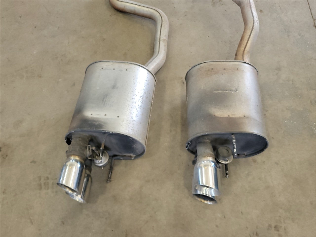Used OEM 2005-2013 CORVETTE C6 OEM NPP BI-MODE EXHAUST MUFFLERS 2 5, actual item photo 12