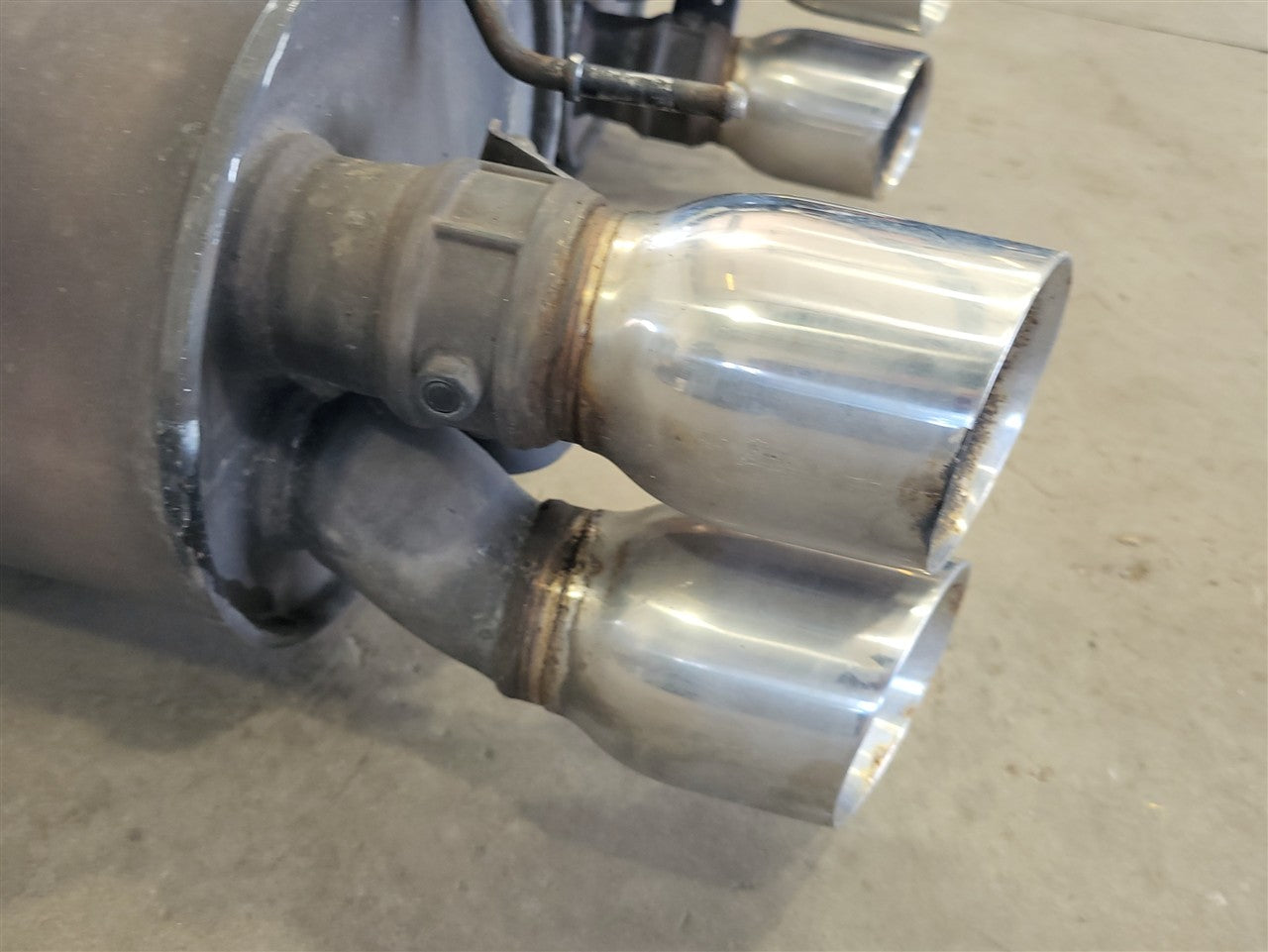 Used OEM 2005-2013 CORVETTE C6 OEM NPP BI-MODE EXHAUST MUFFLERS 2 5, actual item photo 17