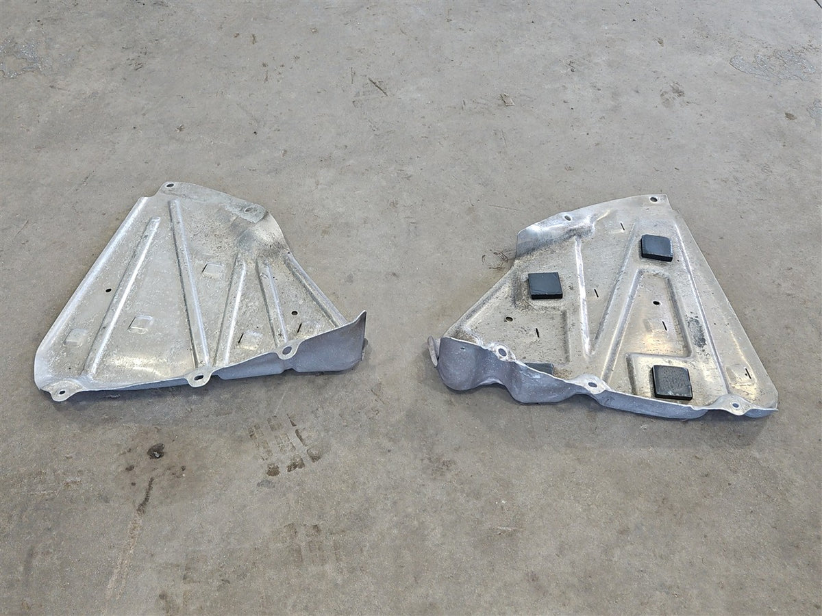 Used OEM 2003-2014 CORVETTE C5 C6 FUEL TANK HEAT SHIELDS MOUNTING, actual item photo 1