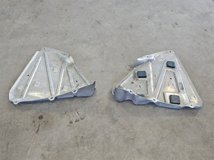 Used OEM 2003-2014 CORVETTE C5 C6 FUEL TANK HEAT SHIELDS MOUNTING, actual item photo 1