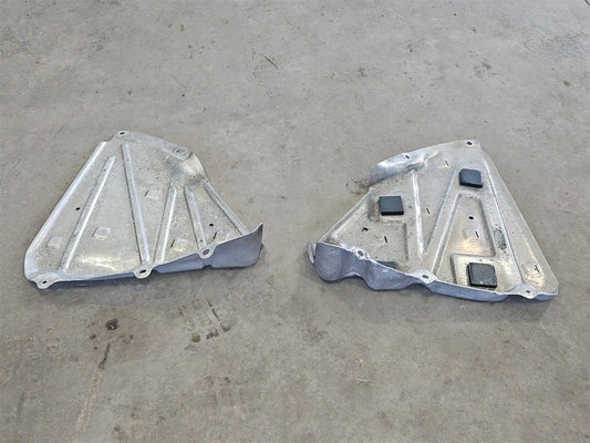 Used OEM 2003-2014 CORVETTE C5 C6 FUEL TANK HEAT SHIELDS MOUNTING, actual item photo 1