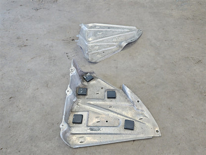 Used OEM 2003-2014 CORVETTE C5 C6 FUEL TANK HEAT SHIELDS MOUNTING, actual item photo 4