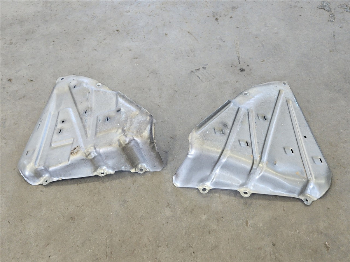 Used OEM 2003-2014 CORVETTE C5 C6 FUEL TANK HEAT SHIELDS MOUNTING, actual item photo 4