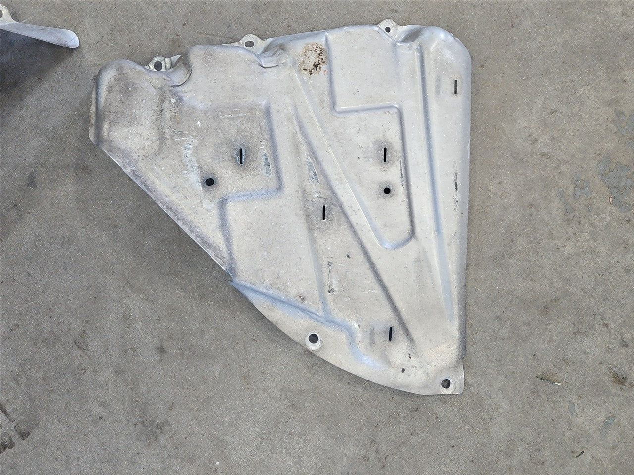 Used OEM 2003-2014 CORVETTE C5 C6 FUEL TANK HEAT SHIELDS MOUNTING, actual item photo 6