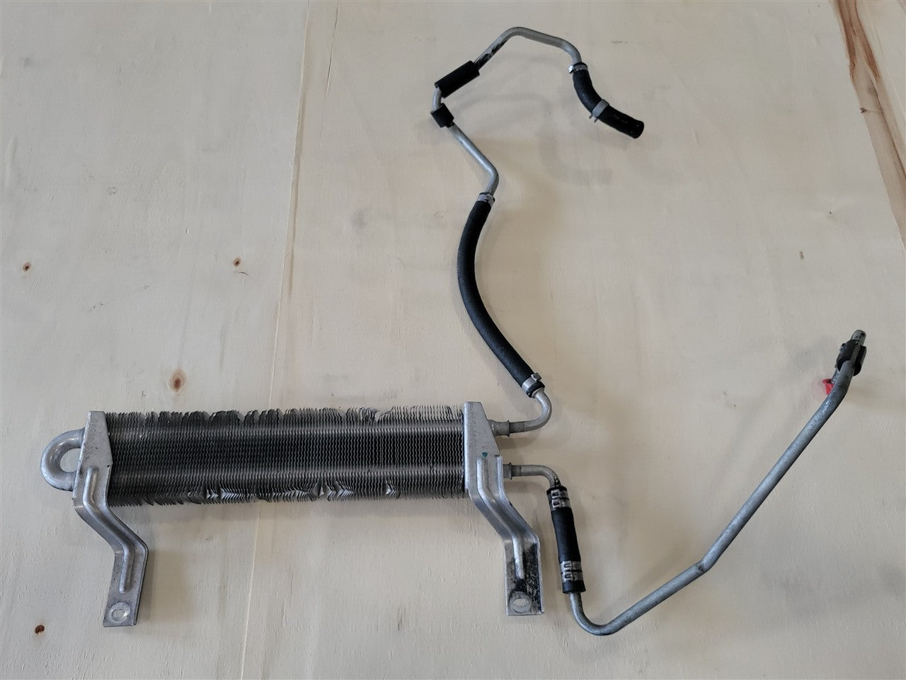 Used OEM 2011 CORVETTE C6 OEM POWER STEERING COOLER 69K MILES, actual item photo 1