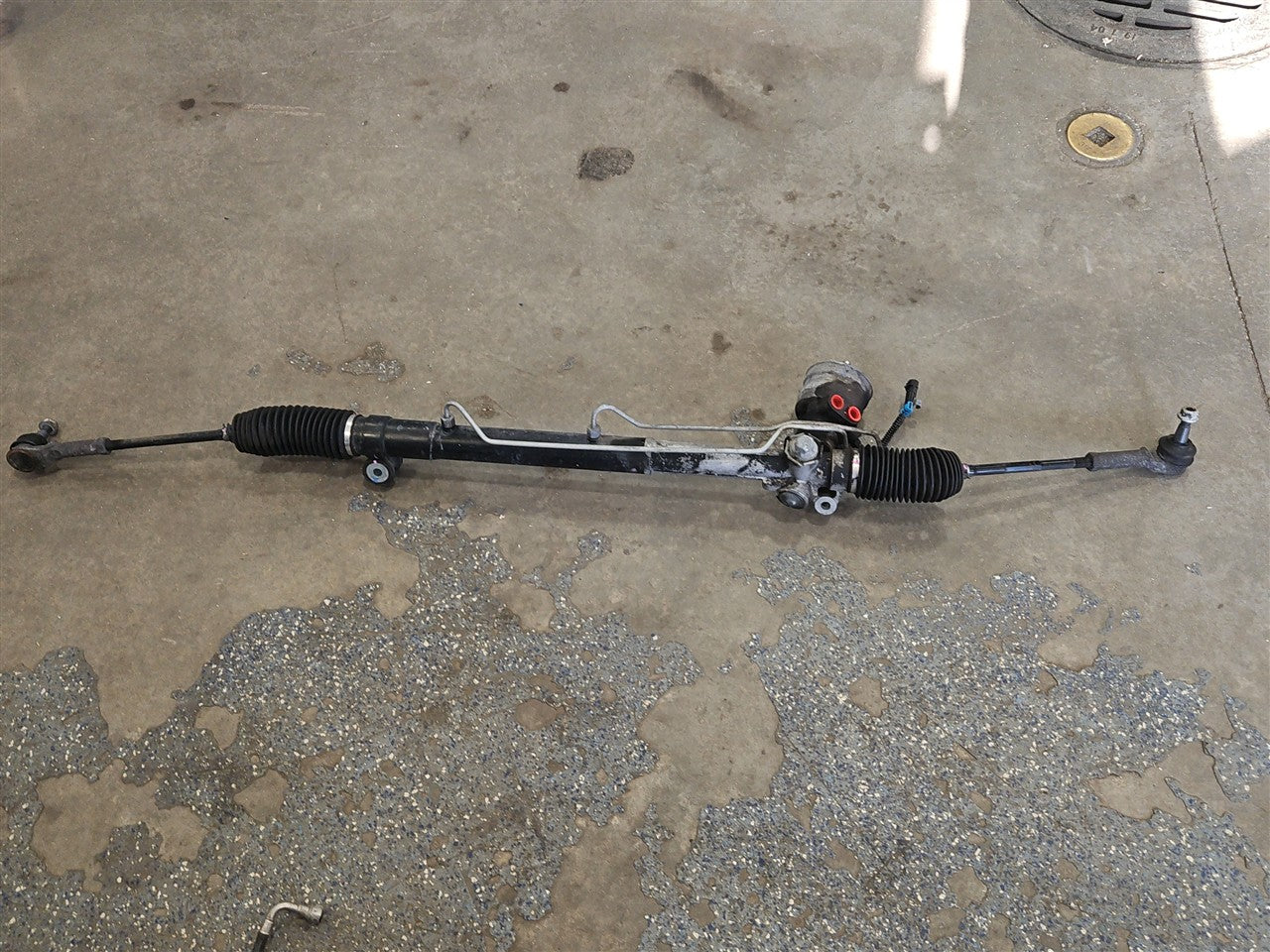 Used OEM 2009-2013 CORVETTE C6 OEM STEERING GEAR RACK PINION 69K, actual item photo 3