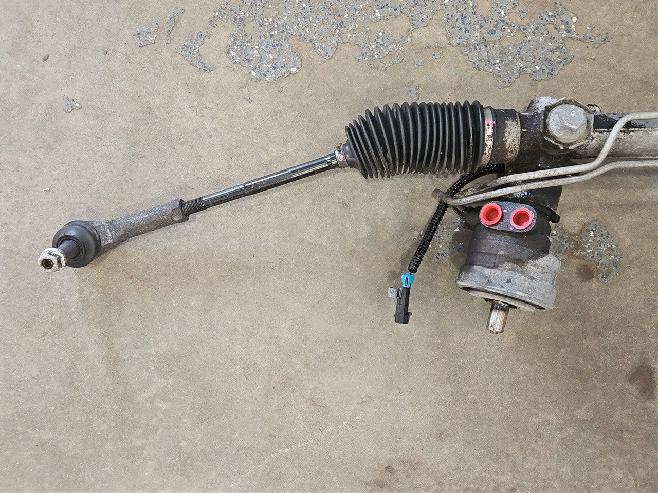 Used OEM 2009-2013 CORVETTE C6 OEM STEERING GEAR RACK PINION 69K, actual item photo 8