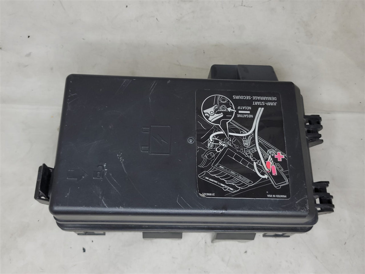 Used OEM 2009-2013 CORVETTE C6 ENGINE BAY FUSE BOX OEM LS3 WITH LID, actual item photo 1