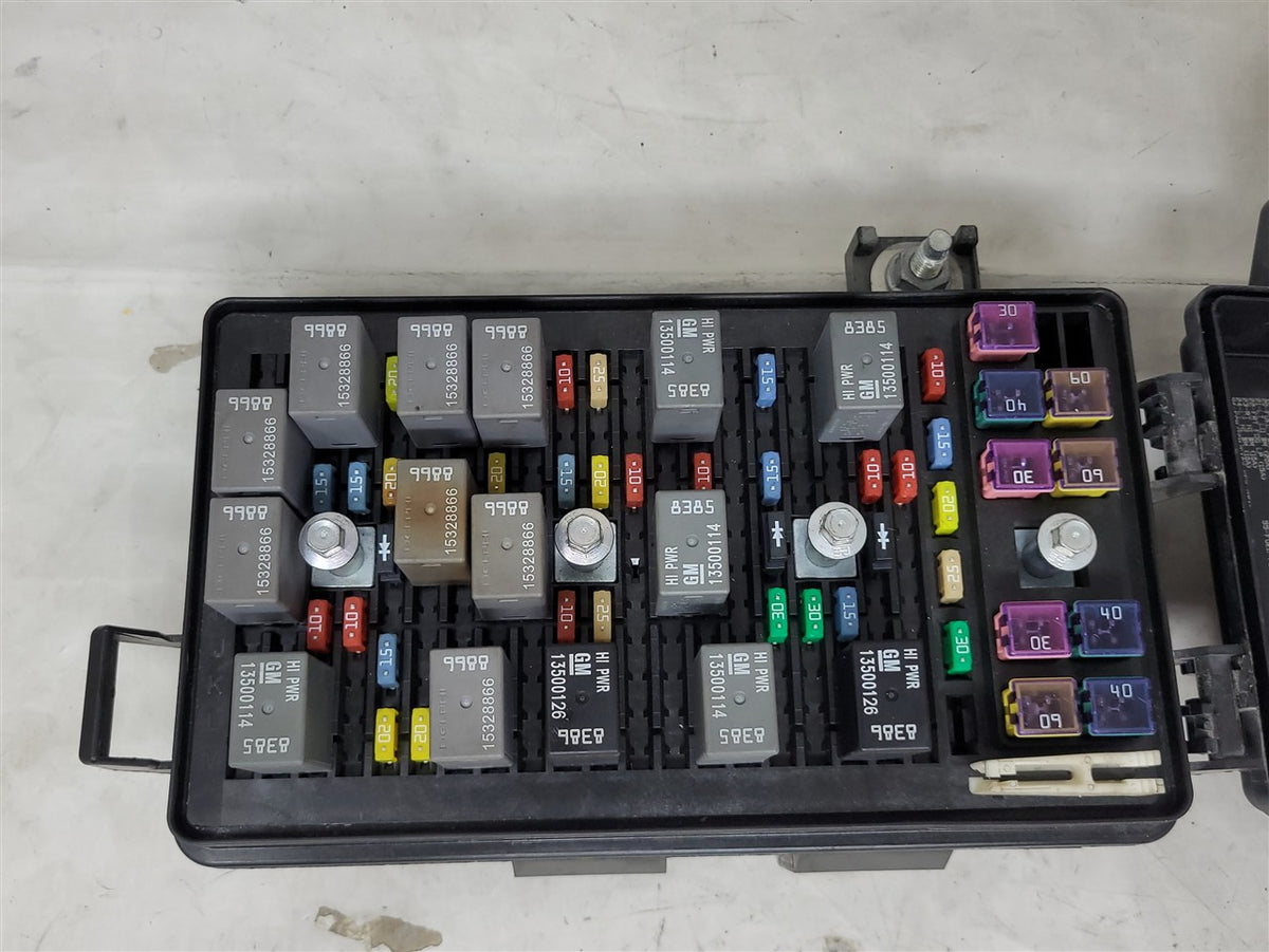 Used OEM 2009-2013 CORVETTE C6 ENGINE BAY FUSE BOX OEM LS3 WITH LID, actual item photo 9