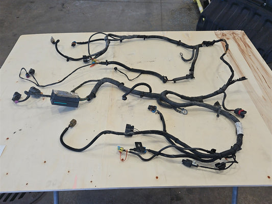 Used OEM 2008-2011 CORVETTE C6 OEM FORWARD LAMP HEADLIGHT WIRING, actual item photo 1