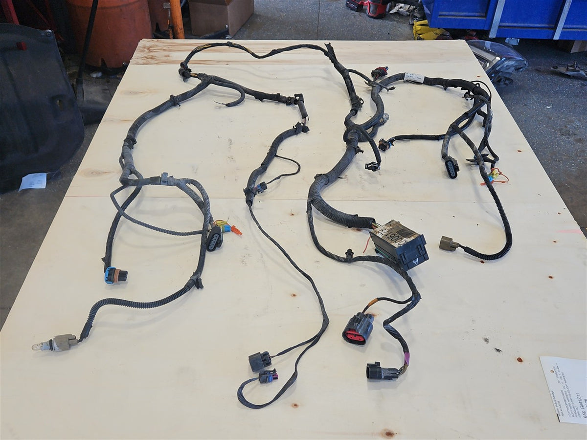 Used OEM 2008-2011 CORVETTE C6 OEM FORWARD LAMP HEADLIGHT WIRING, actual item photo 4
