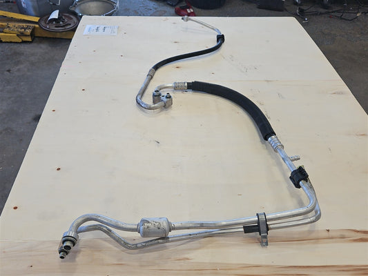 Used OEM 2005-2013 CORVETTE C6 OEM A/C LINES & HOSES COMPRESSOR TO, actual item photo 2