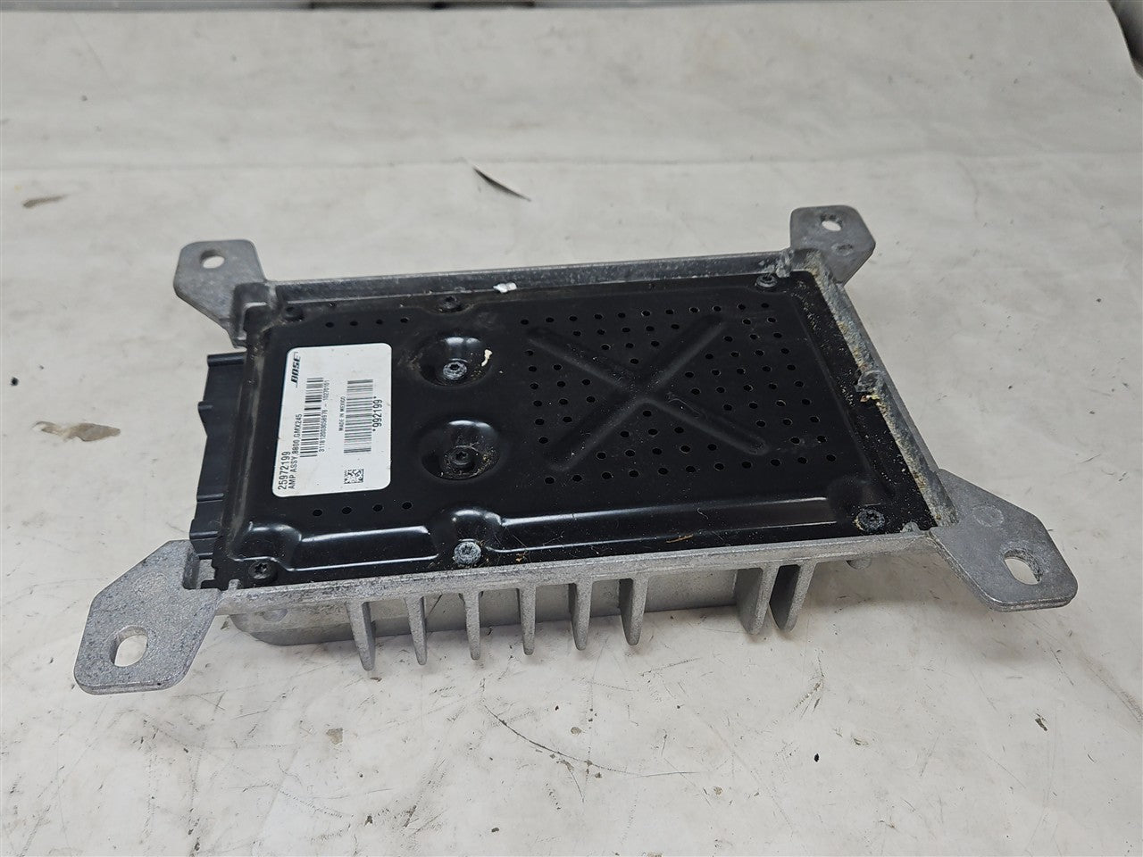 Used OEM 2009-2012 CORVETTE C6 BOSE AMP RADIO AMPLIFIER 25972199, actual item photo 6