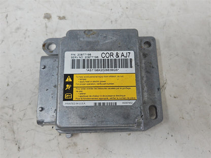Used OEM 2007-2011 CORVETTE C6 SRS CRASH MODULE 20877198, actual item photo 5