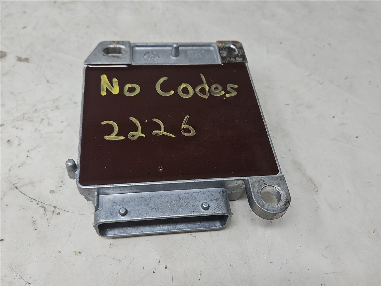 Used OEM 2007-2011 CORVETTE C6 SRS CRASH MODULE 20877198, actual item photo 9