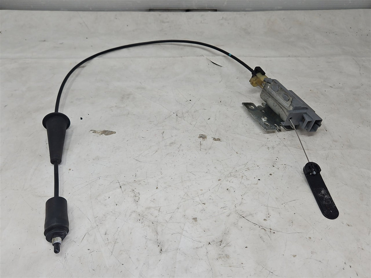 Used OEM 2005-2013 CORVETTE C6 FUEL DOOR RELEASE LATCH CABLE SOLENOID, actual item photo 1