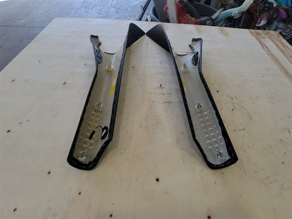 Used OEM 2005-2013 CORVETTE C6 INTERIOR A-PILLAR TRIM PAIR BLACK, actual item photo 9
