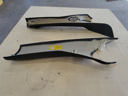 Used OEM 2005-2013 CORVETTE C6 INTERIOR A-PILLAR TRIM PAIR BLACK, actual item photo 10