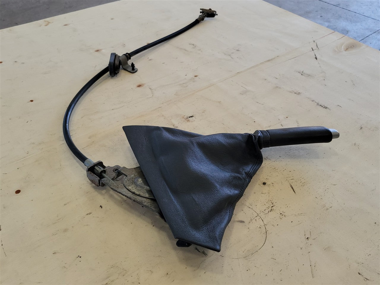 Used OEM 2005-2013 CORVETTE C6 PARKING BRAKE HANDLE BLACK, actual item photo 3