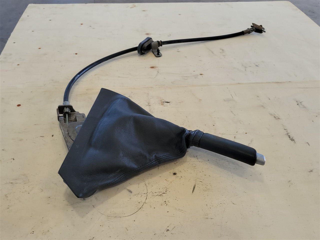 Used OEM 2005-2013 CORVETTE C6 PARKING BRAKE HANDLE BLACK, actual item photo 4