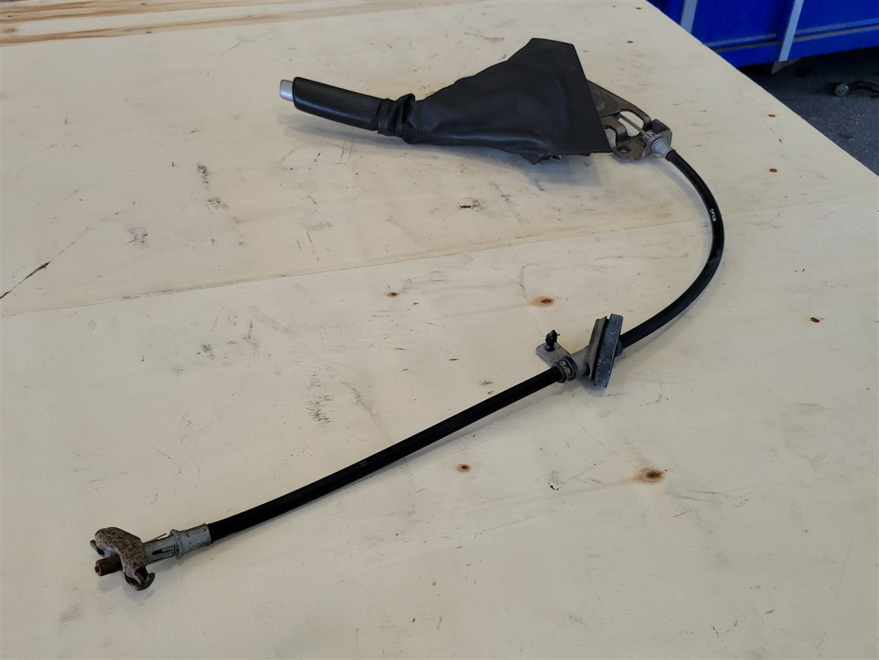 Used OEM 2005-2013 CORVETTE C6 PARKING BRAKE HANDLE BLACK, actual item photo 8