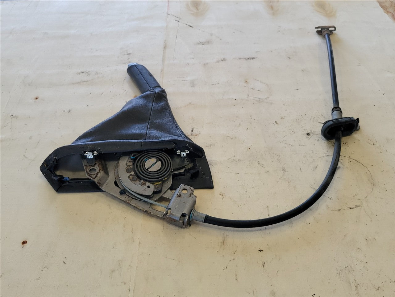 Used OEM 2005-2013 CORVETTE C6 PARKING BRAKE HANDLE BLACK, actual item photo 11
