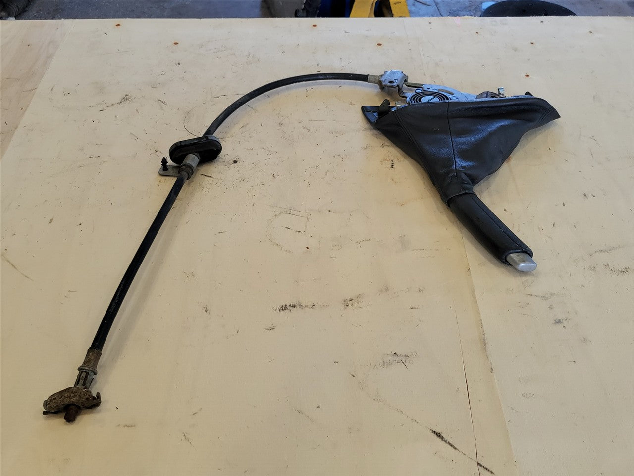 Used OEM 2005-2013 CORVETTE C6 PARKING BRAKE HANDLE BLACK, actual item photo 13