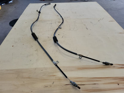Used OEM 2009-2013 CORVETTE C6 OEM REAR PARKING BRAKE CABLES PAIR LH, actual item photo 8