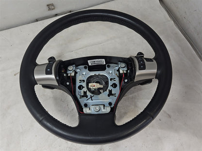 Used OEM 2011 CORVETTE LEATHER STEERING WHEEL SHIFT PADDLES RADIO, actual item photo 6