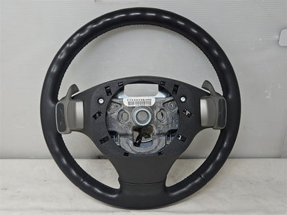 Used OEM 2011 CORVETTE LEATHER STEERING WHEEL SHIFT PADDLES RADIO, actual item photo 7