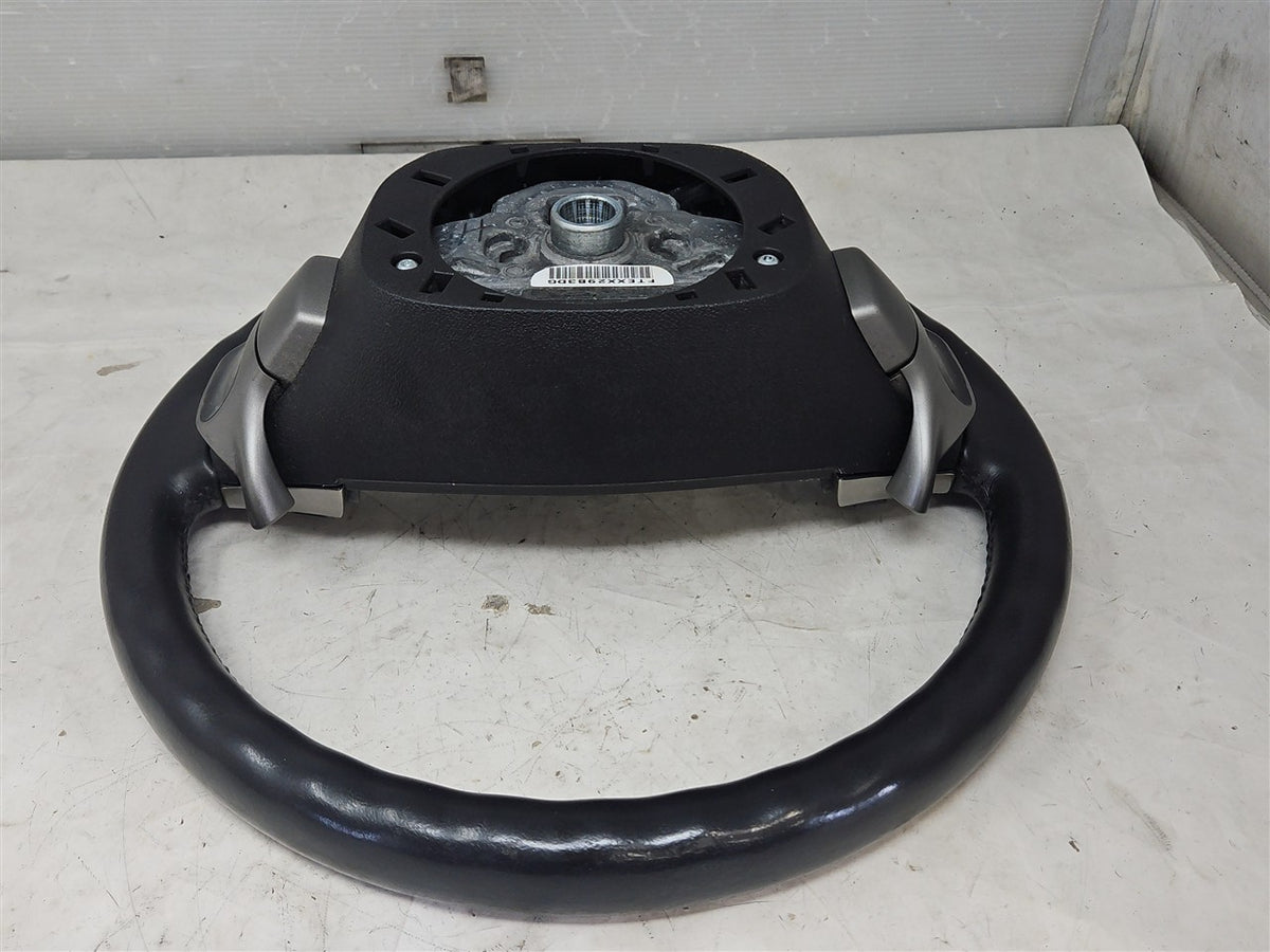 Used OEM 2011 CORVETTE LEATHER STEERING WHEEL SHIFT PADDLES RADIO, actual item photo 10