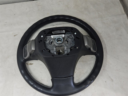Used OEM 2011 CORVETTE LEATHER STEERING WHEEL SHIFT PADDLES RADIO, actual item photo 12
