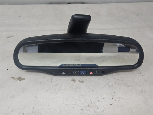Used OEM 2006-2013 CORVETTE C6 OEM REAR VIEW MIRROR UE1 ONSTAR BLACK, actual item photo 1