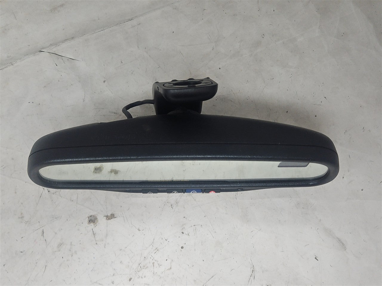 Used OEM 2006-2013 CORVETTE C6 OEM REAR VIEW MIRROR UE1 ONSTAR BLACK, actual item photo 7