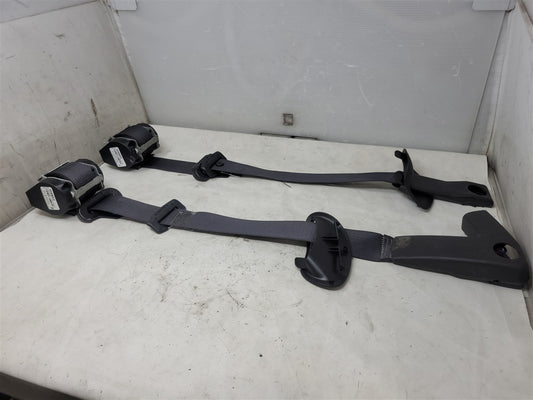 Used OEM 2005-2012 CORVETTE C6 FRONT SEAT BELTS PAIR LH RH BLACK, actual item photo 2
