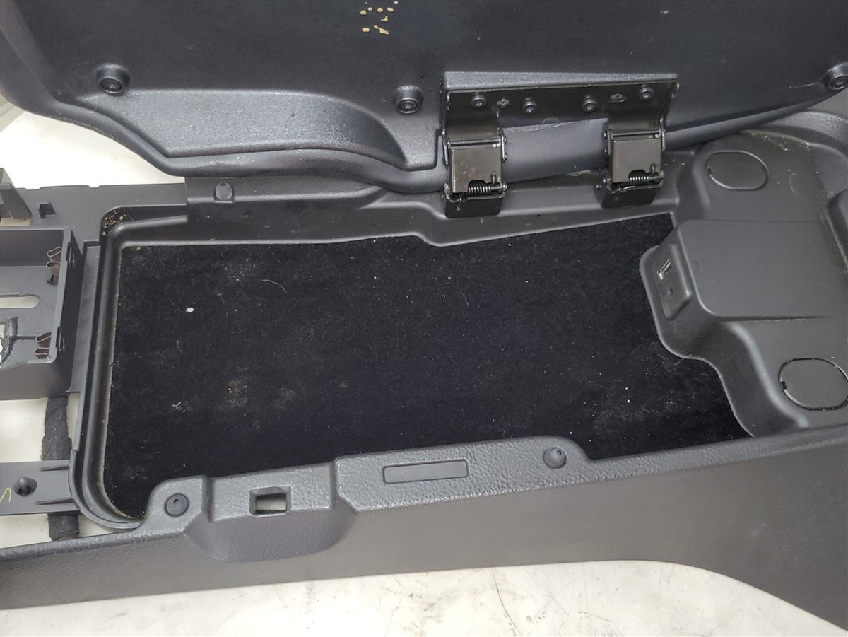 Used OEM 2011 CORVETTE C6 CENTER CONSOLE BLACK WITH USB PORT ARM REST, actual item photo 11