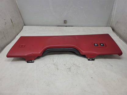 Used OEM 2005-2013 CORVETTE C6 DRIVER DASH KNEE BOLSTER TRIM LH RED, actual item photo 6