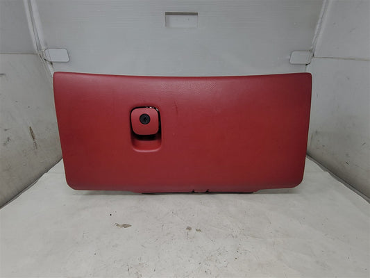Used OEM 2006-2013 CORVETTE C6 GLOVE BOX WITH LATCH RED 15924026, actual item photo 1