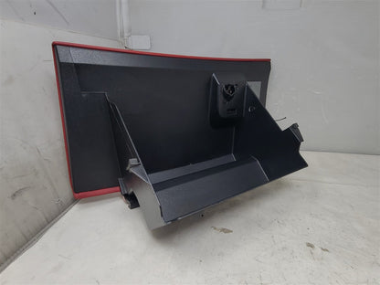 Used OEM 2006-2013 CORVETTE C6 GLOVE BOX WITH LATCH RED 15924026, actual item photo 4