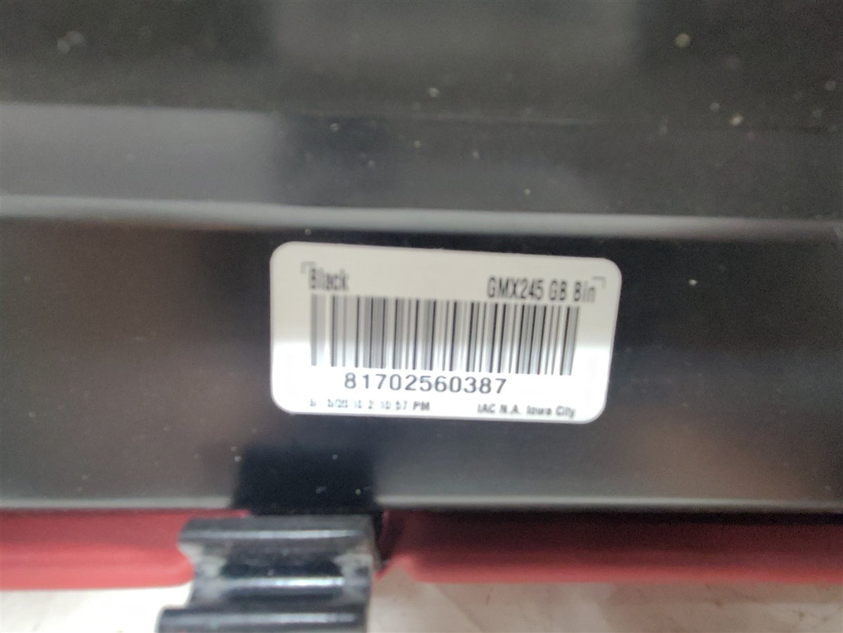 Used OEM 2006-2013 CORVETTE C6 GLOVE BOX WITH LATCH RED 15924026, actual item photo 11