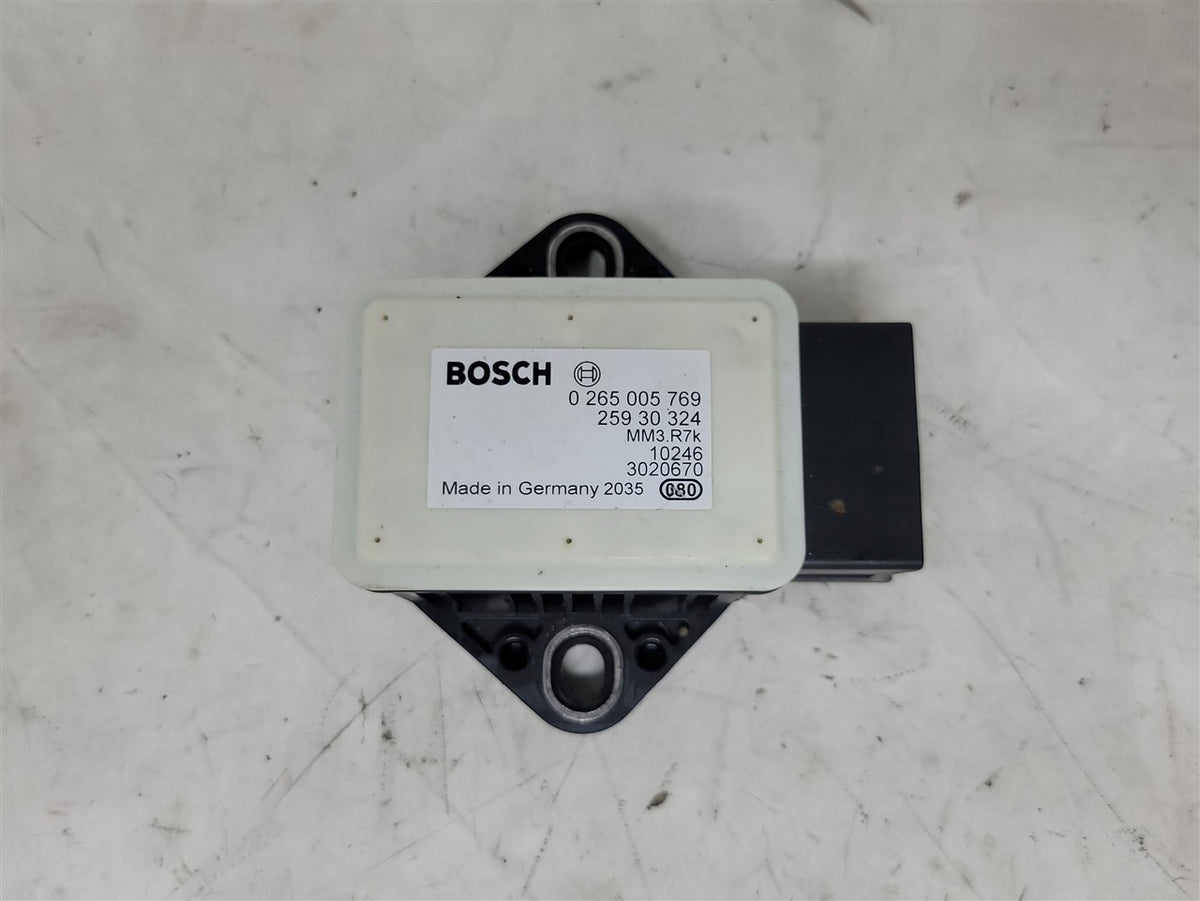 Used OEM 2009-2013 CORVETTE C6 BOSCH YAW RATE LATERAL SENSOR 25930324, actual item photo 1