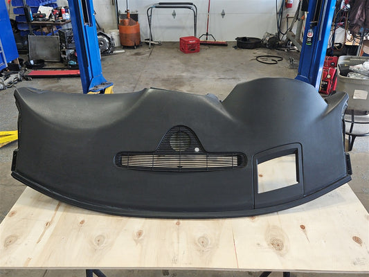 Used OEM 2009-2013 CORVETTE C6 OEM DASH PANEL HUD CUTOUT BLACK, actual item photo 1