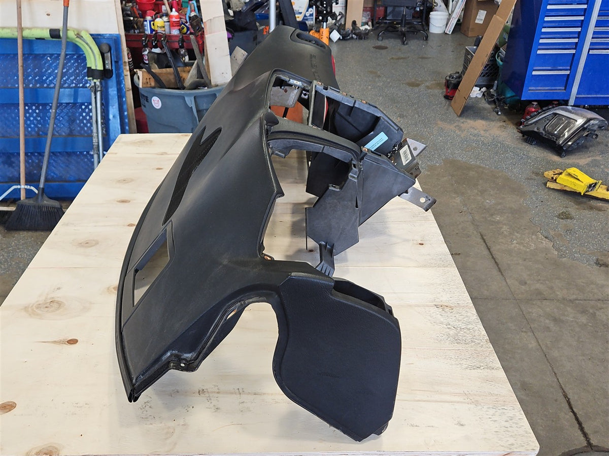 Used OEM 2009-2013 CORVETTE C6 OEM DASH PANEL HUD CUTOUT BLACK, actual item photo 3