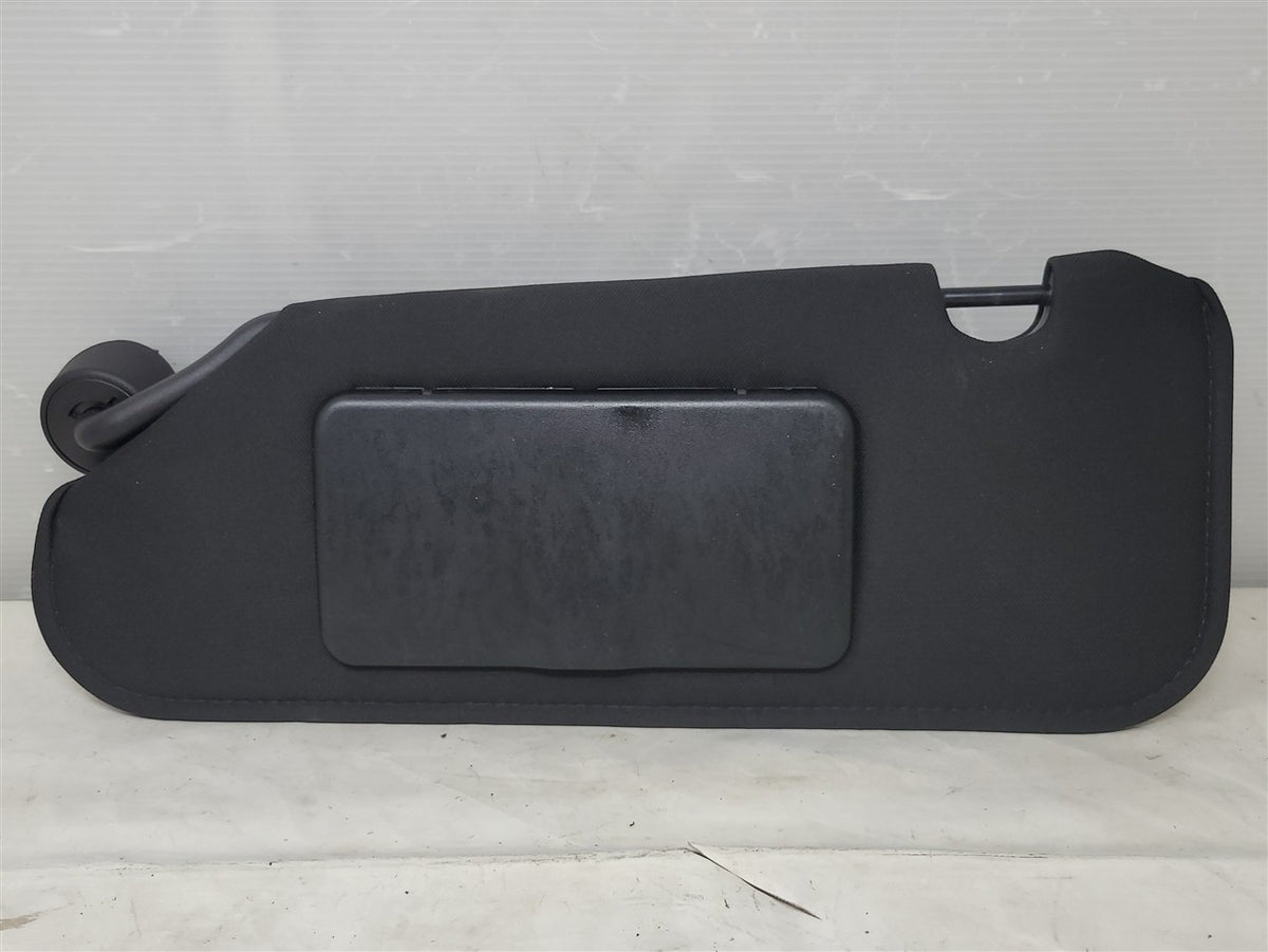 Used OEM 2005-2013 CORVETTE C6 SUN VISOR DRIVER LH BLACK WITH, actual item photo 1
