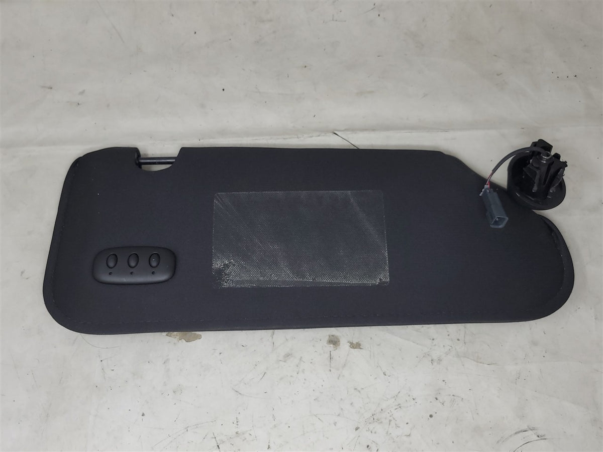 Used OEM 2005-2013 CORVETTE C6 SUN VISOR DRIVER LH BLACK WITH, actual item photo 7