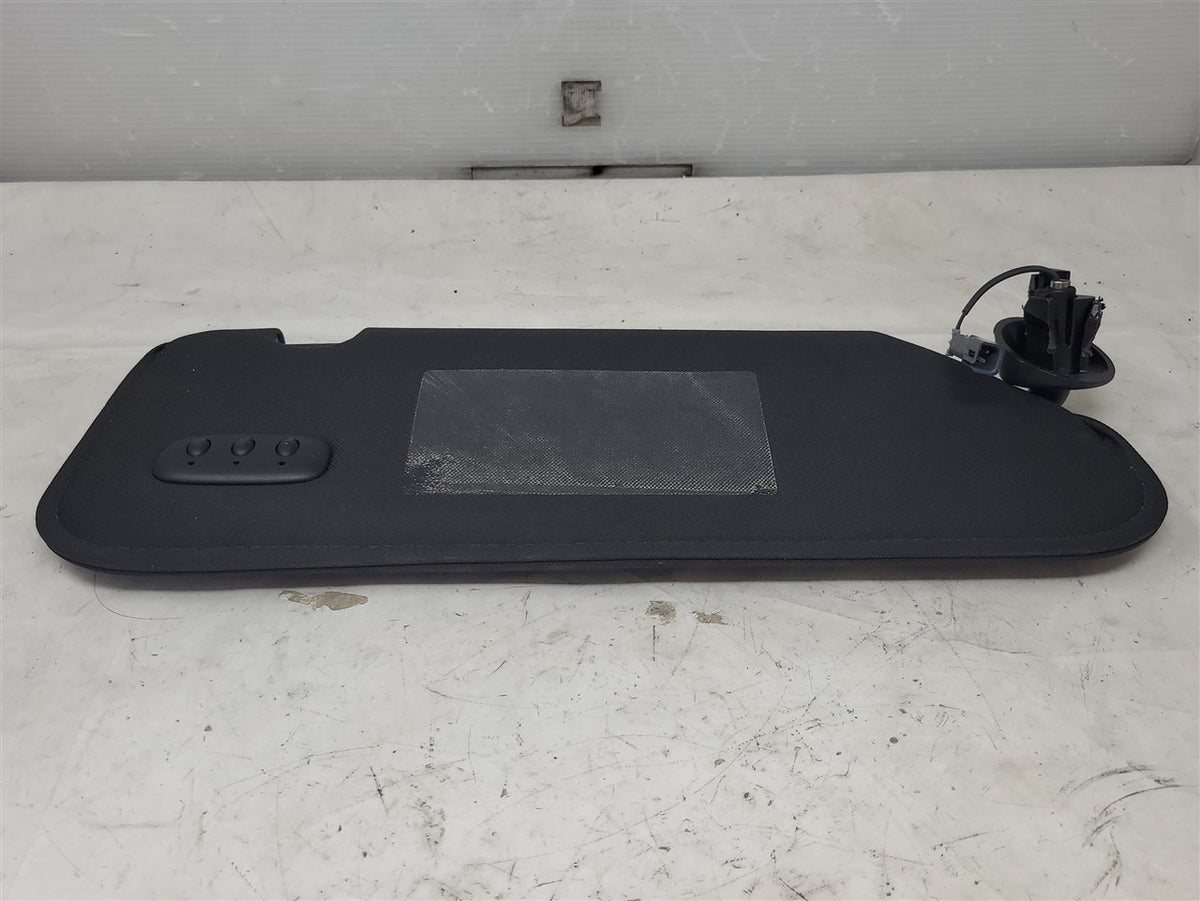 Used OEM 2005-2013 CORVETTE C6 SUN VISOR DRIVER LH BLACK WITH, actual item photo 8