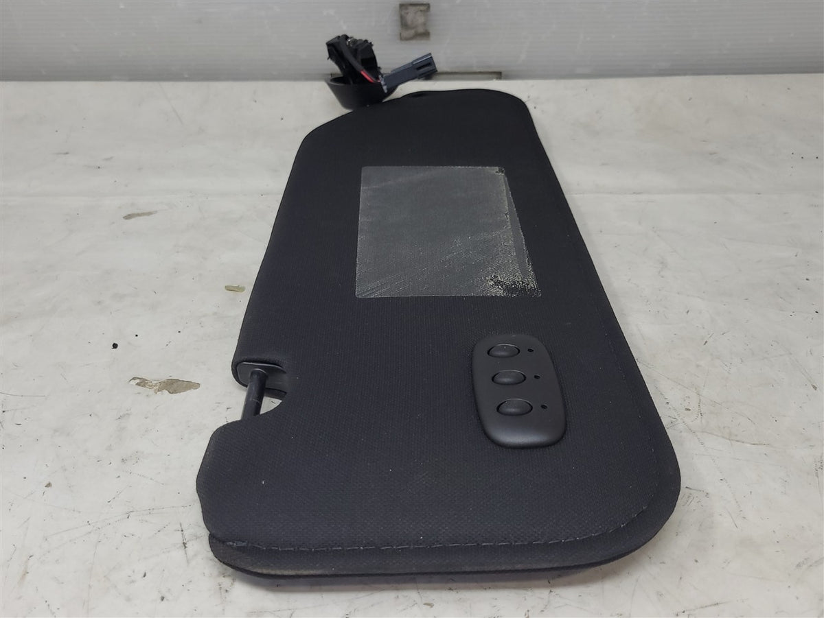 Used OEM 2005-2013 CORVETTE C6 SUN VISOR DRIVER LH BLACK WITH, actual item photo 11