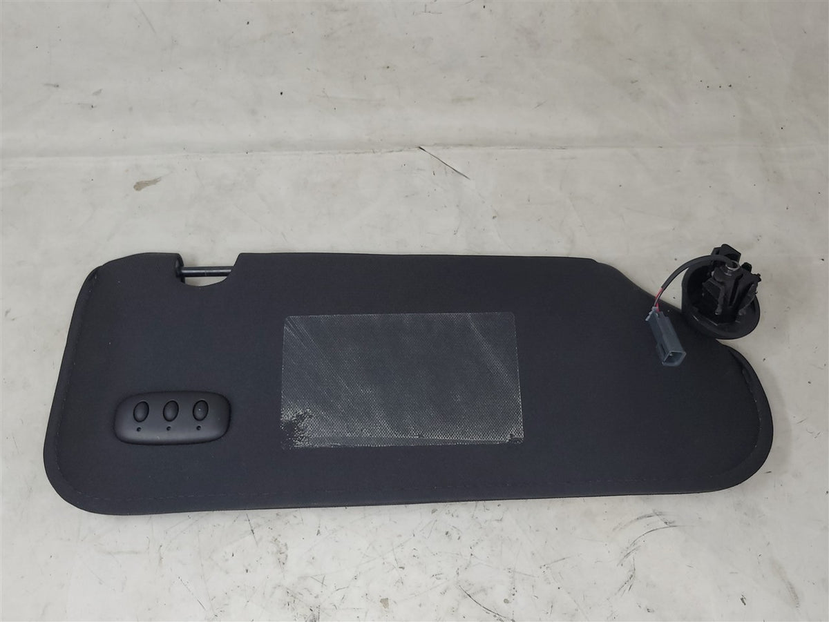 Used OEM 2005-2013 CORVETTE C6 SUN VISOR DRIVER LH BLACK WITH, actual item photo 12